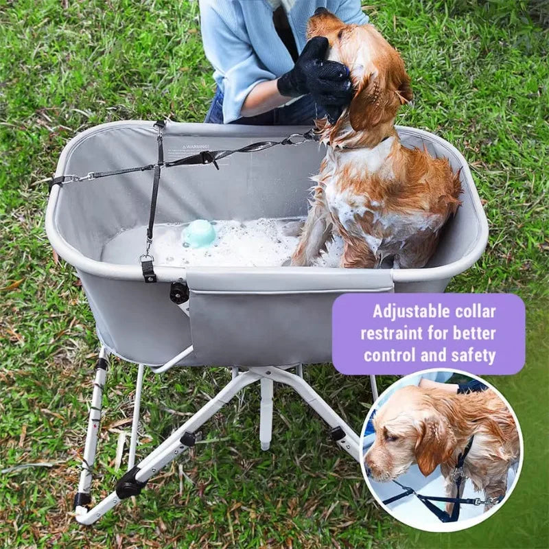 Dog Litter Foldable Pet Bath Tubs For Medium Large Dogs
