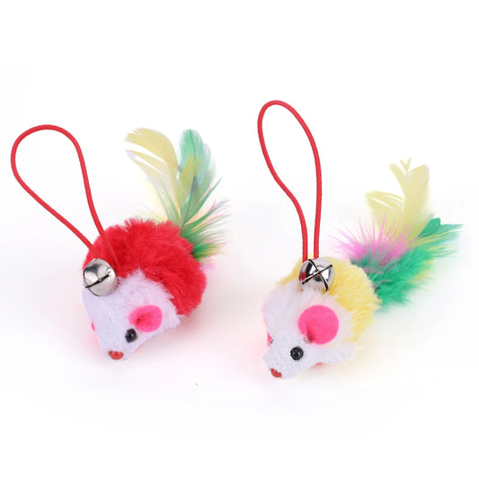 APWIKOGER Pet Cat Toy Set Suction Cup Teaser Stick