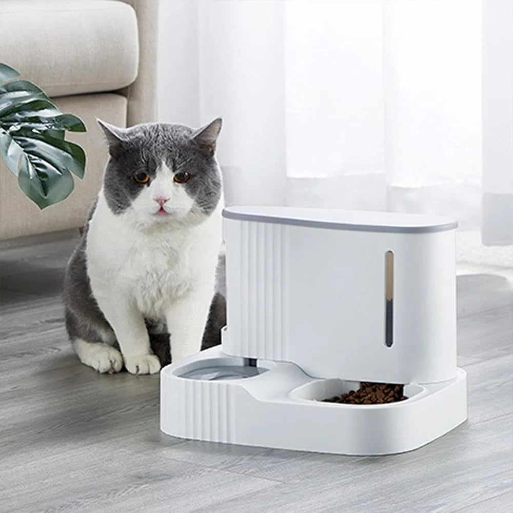 High Concerned Automatic Cat Feeder Dispenser Self Feeding