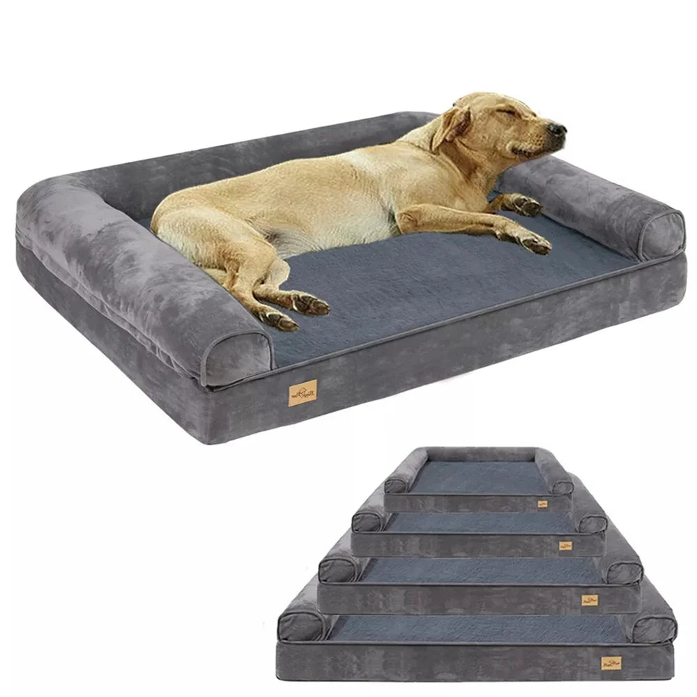 BORWARTC Calming Orthopedic Dog Bed Removable Cover