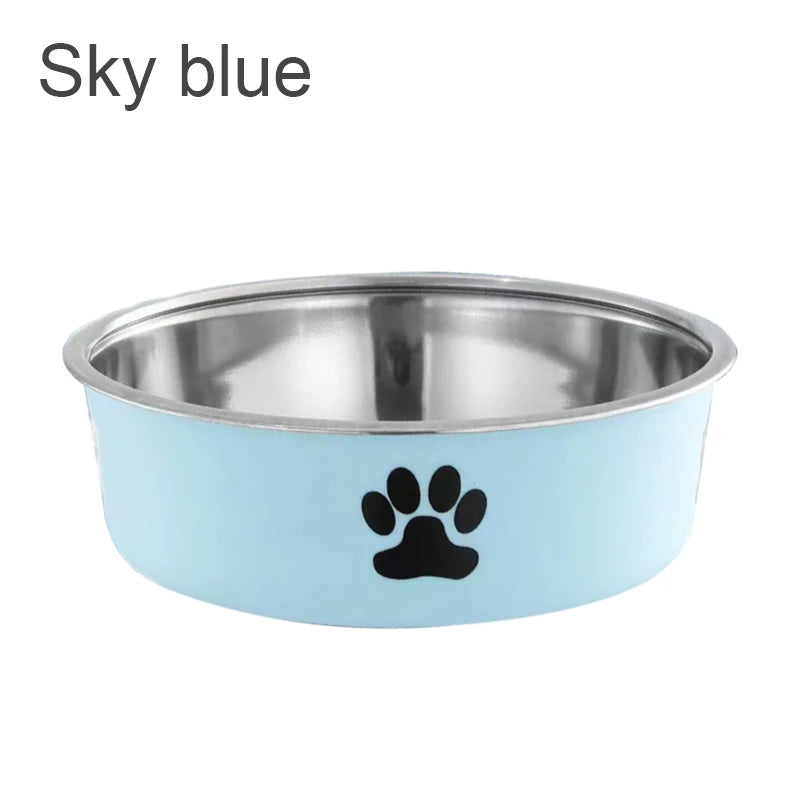 Hignconcerned Stainless Steel Pet Water Bowl With Non Slip