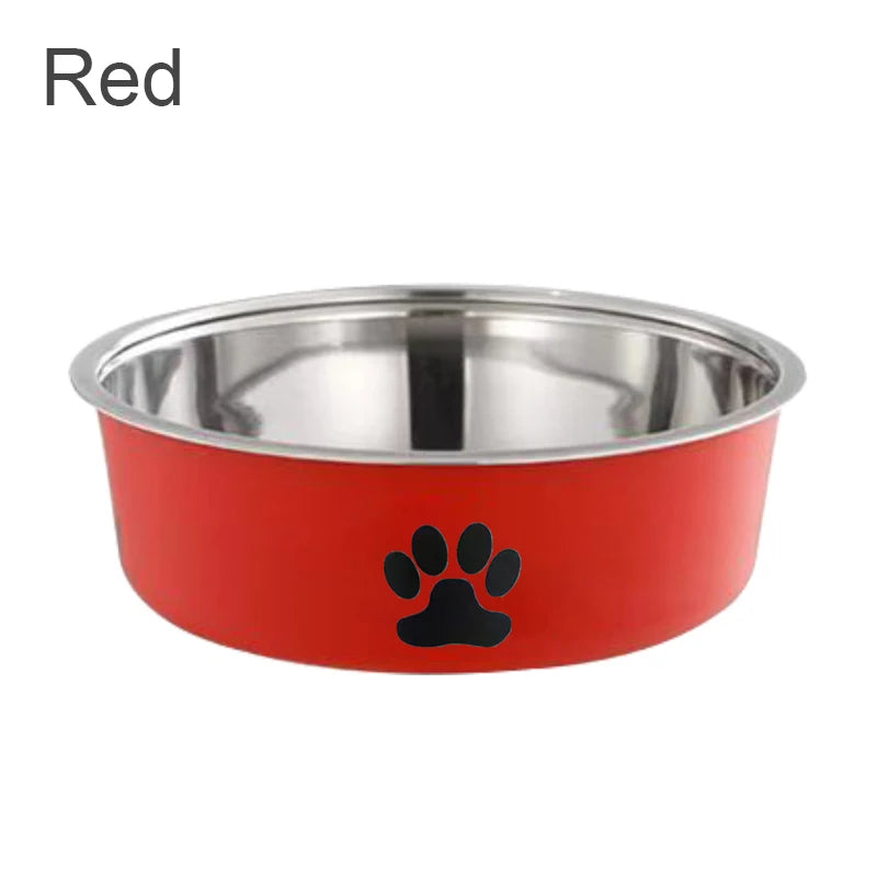 Hignconcerned Stainless Steel Pet Water Bowl With Non Slip