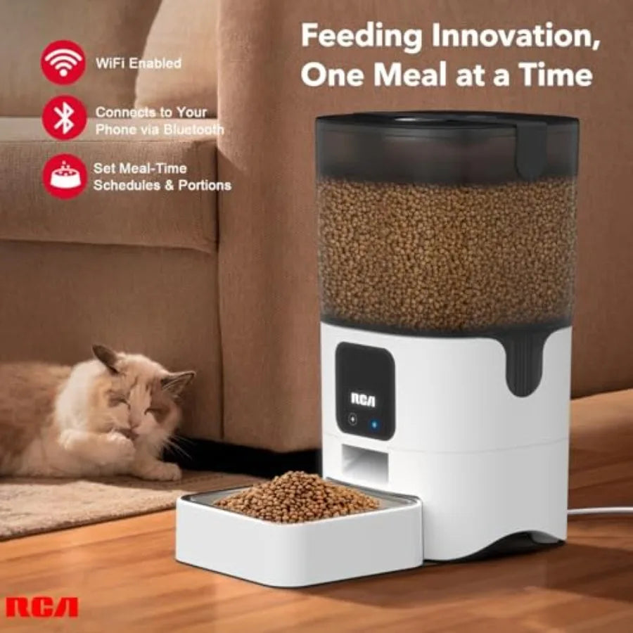 Hign-concerned Smart Pet Feeder With WiFi App Control 6L