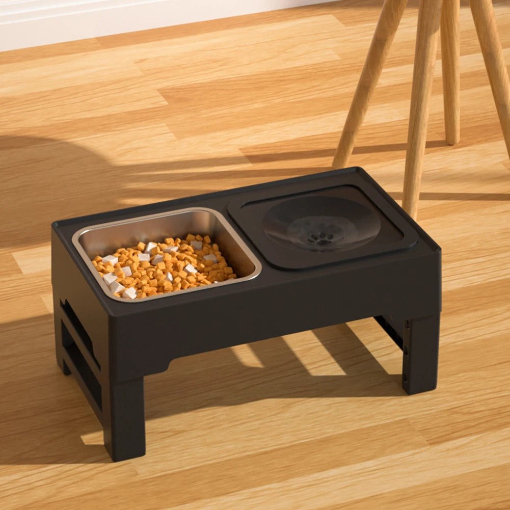 Twister CK Elevated Dog Slow Feeder With Adjustable Heights