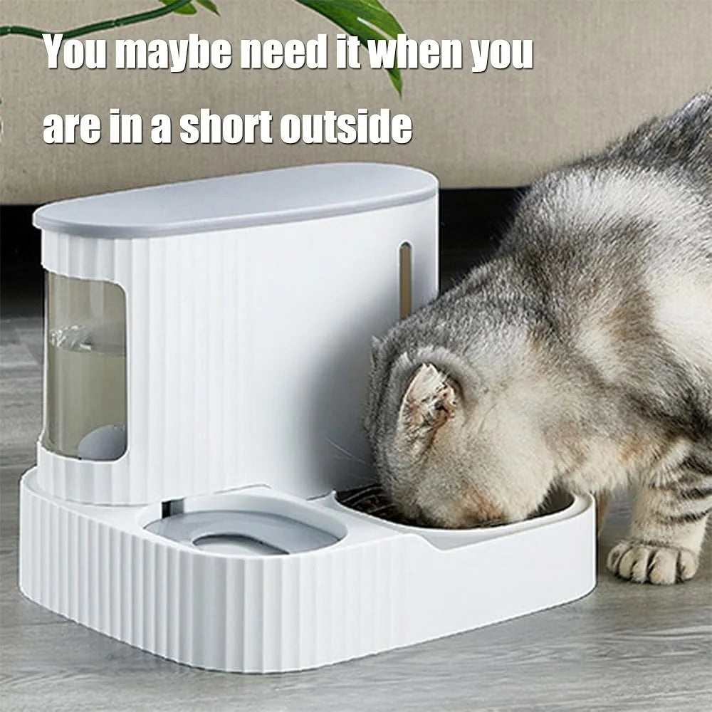 High Concerned Automatic Cat Feeder Dispenser Self Feeding