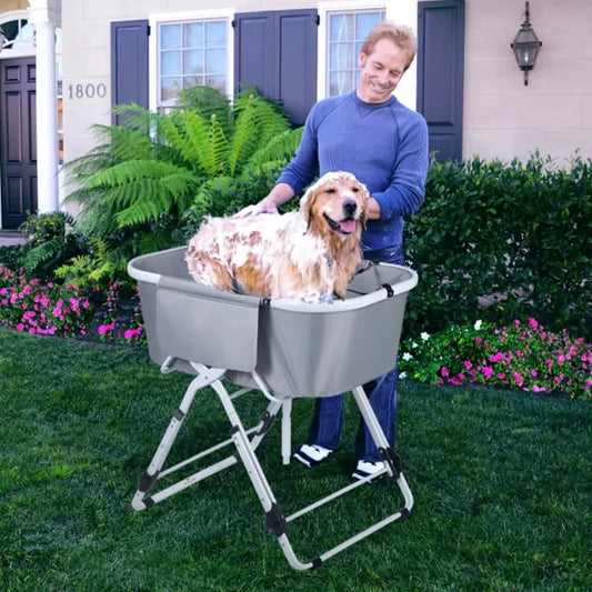 Dog Litter Foldable Pet Bath Tubs For Medium Large Dogs