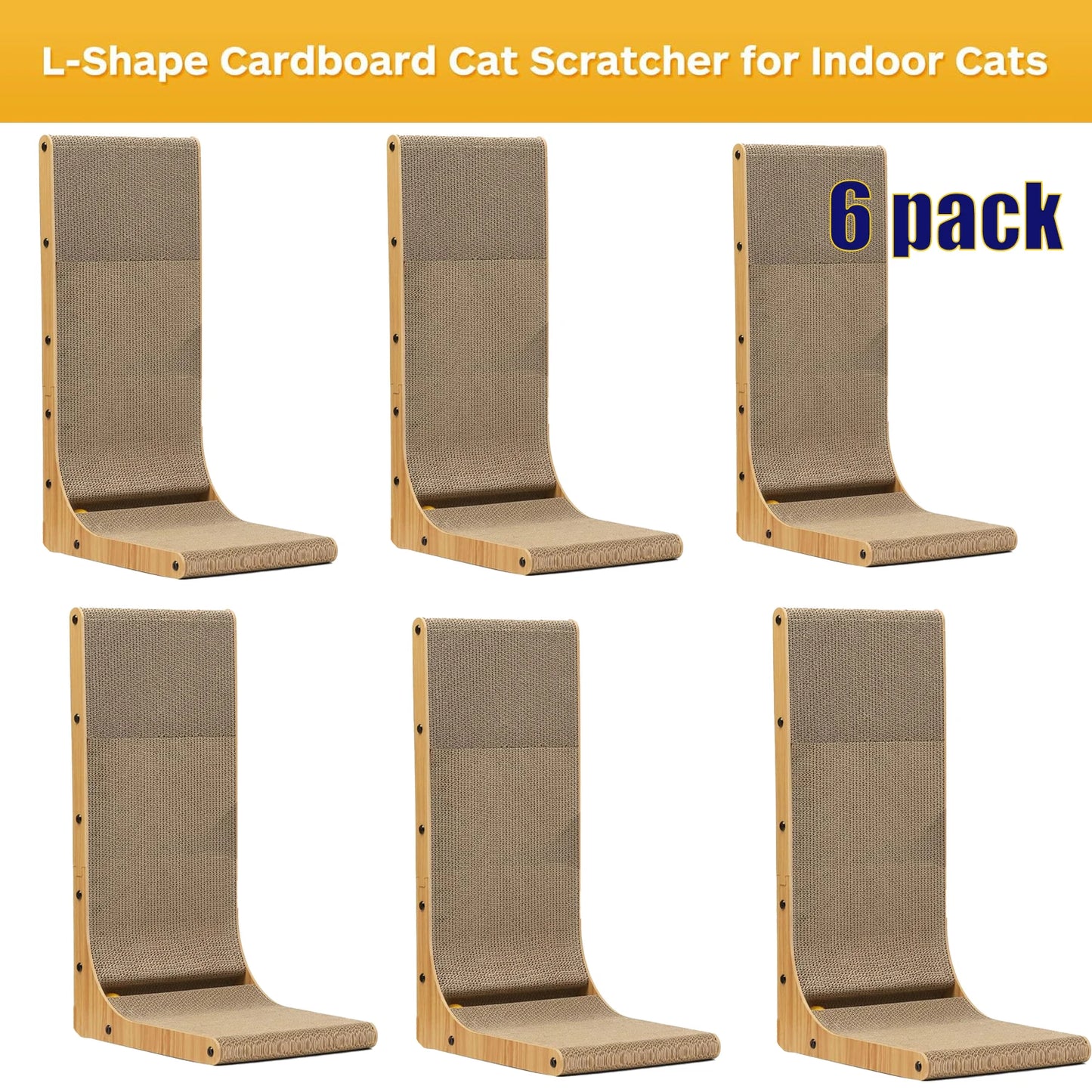 Guangdong L Shaped Cat Scratcher Cardboard Pad For Cats