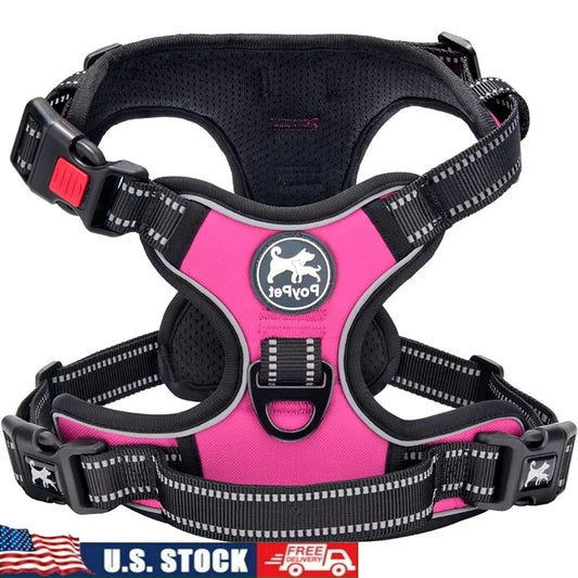 Fujian No Pull Reflective Dog Harness Adjustable Vest