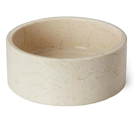 XMSJ Marble Stone Dog Bowl Premium Food and Water Dish