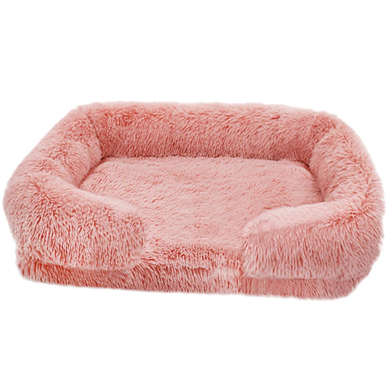 Jiangsu Ortho Thickened Dog Bed For Large Breeds Plush