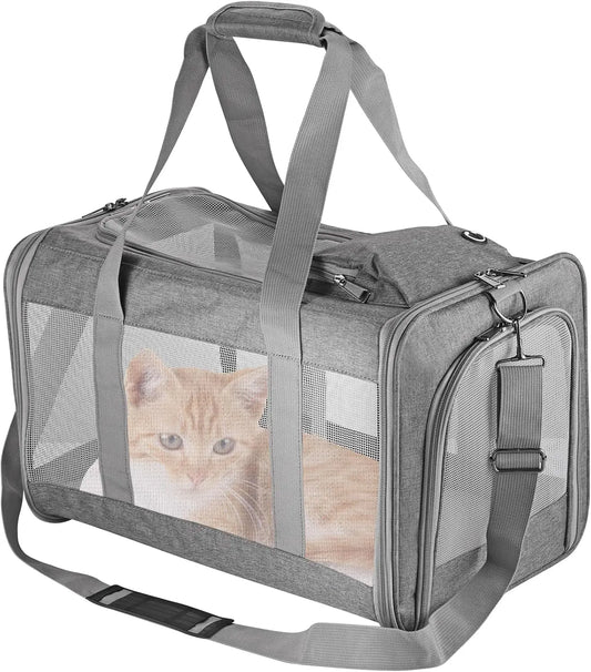 Airline Approved Soft Sided Pet Carrier Removable Board