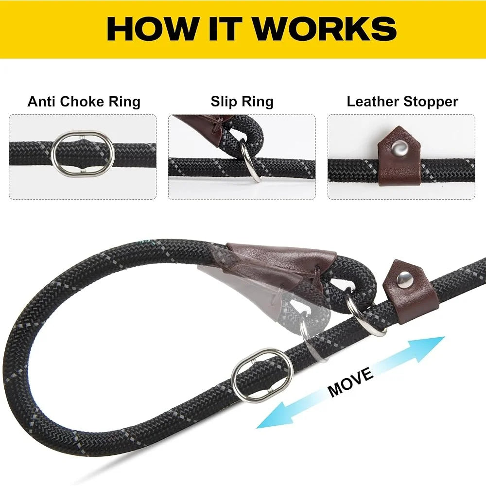 Fujian Durable Slip Lead Nylon Dog Leash Reflective