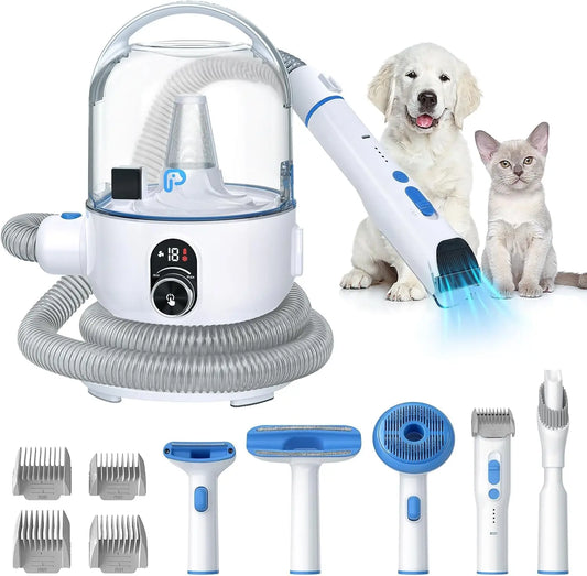 Hign Concerned Pet Grooming Vacuum Kit Five In One Pro