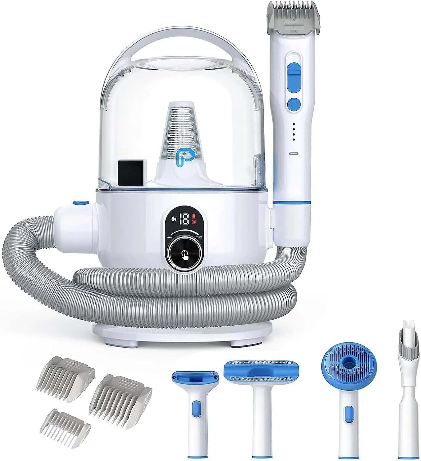 Hign Concerned Pet Grooming Vacuum Kit Five In One Pro