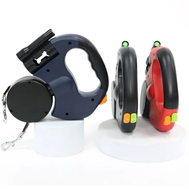 Guangdong 3in1 Auto Retractable Dog Leash Flashlight