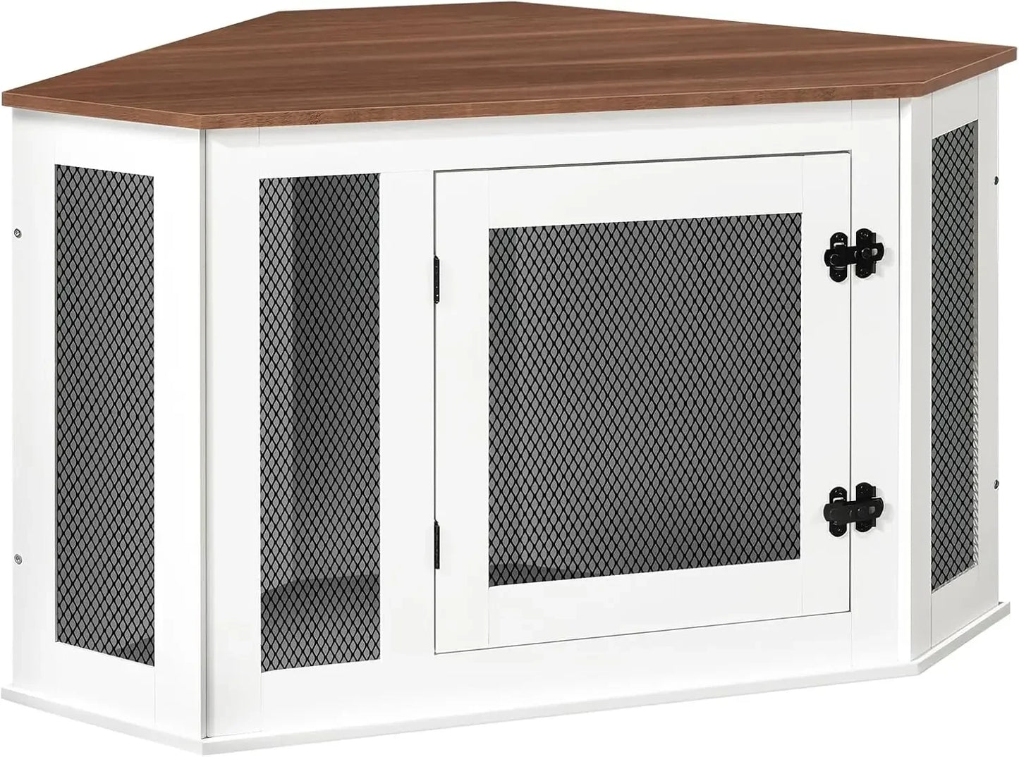 Hign-concerned Corner Dog Crate Furniture End Table