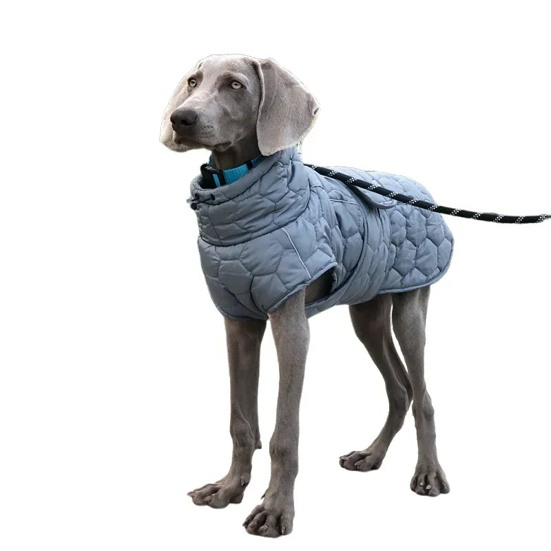Miss Pet ThermoInsulated Reflective Waterproof Windproof Snowsuit For Large Breeds