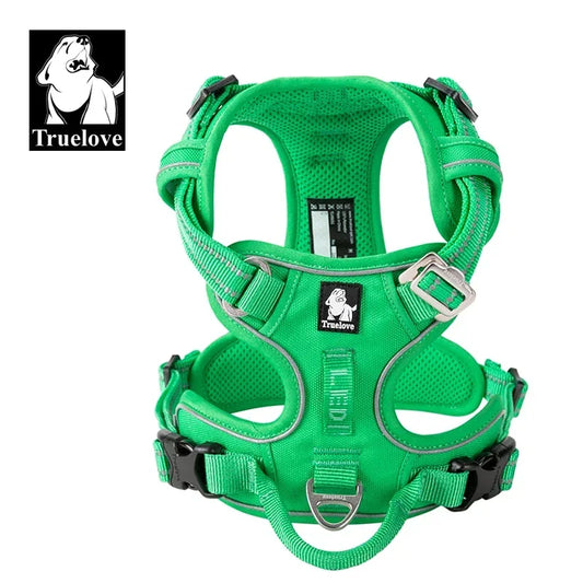 TRUELOVEB Explosion Proof Dog Harness Reflective Nylon Camouflage